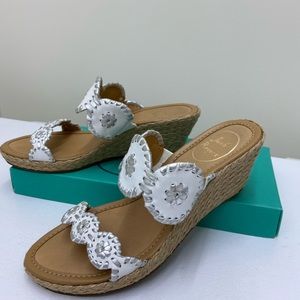 Jack Rogers wedge heel sandals